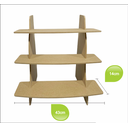 Ver imagem 6 de Escada 3 Andares Doces Frios Expositor Madeira Buffet Festa