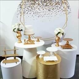 Escada 3 Andares Doces Frios Expositor Madeira Buffet Festa - 2