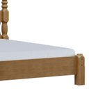 Ver imagem 6 de Cama Casal Clássica 140cm Pé Madeira Eduarda Freijó F07 - Mpozenato