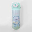 Ver imagem 2 de Garrafa Infantil Térmica 420ml de Ursinho Verde Ideal para Bebidas Quentes e Frias até 12h