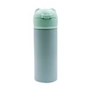 Ver imagem 4 de Garrafa Infantil Térmica 420ml de Ursinho Verde Ideal para Bebidas Quentes e Frias até 12h