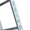 Ver imagem 5 de Escada Extensiva de Aço 6x10 Degraus Reforçado 3 em 1 com Trava