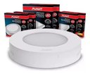 Ver imagem 1 de Painel Plafon Led 12w Redondo Sobrepor Branco Frio Gesso Bf