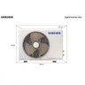 Ar Condicionado Split Digital Inverter Ultra Samsung 9000 Btus Frio Ar09cvhzawkn Branco 220 V - 2