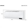Ar Condicionado Split Digital Inverter Ultra Samsung 9000 Btus Frio Ar09cvhzawkn Branco 220 V - 6