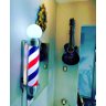 Barber Pole Giratório 70cm Estilo Americano VOLTAGEM Bivolt. - 7