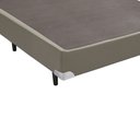 Ver imagem 3 de Cama Box Casal SP Móveis Sintético Bege - 42x138x188