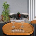 Ver imagem 7 de Bandeja Decorativa Sarah Cinamomo Laminada