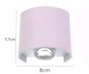 Ver imagem 2 de Arandela 7,7x8cm LED 2W 2 Fachos 3000K Resistente Água Ip65