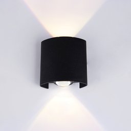 Arandela 7,7x8cm LED 2W 2 Fachos 3000K Resistente Água Ip65 - 5