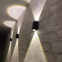 Ver imagem 3 de Arandela 7,7x8cm LED 2W 2 Fachos 3000K Resistente Água Ip65