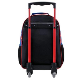 Mochila Rodinha Infantil Escolar Menino Homem Aranha Spider Man Miles Morales Xeryus - 2