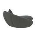 Ver imagem 6 de Caminha Pet Poltrona Golden 78cm Veludo Cinza - Sallar Home
