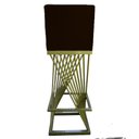 Ver imagem 5 de Kit 10 Banquetas Luma Base de Ferro Sued Marrom - D'classe Decor