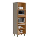 Ver imagem 2 de Paneleiro Torre Quente Allure Jequitiba/gris Fosco 70cm