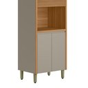 Ver imagem 6 de Paneleiro Torre Quente Allure Jequitiba/gris Fosco 70cm