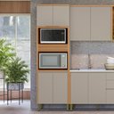 Ver imagem 3 de Paneleiro Torre Quente Allure Jequitiba/gris Fosco 70cm