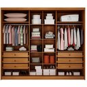 Ver imagem 2 de Guarda Roupa Casal Lôgan Plus 3 Portas 6 Gavetas Cinamomo Fendi - Novo Horizonte