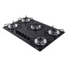Cooktop Tedge 5 Bocas Ultra Chama Preto 127v/220v - 2