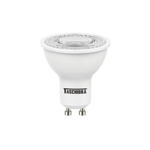 Lâmpada Led Taschibra TDL 35 Dicroica 4,9W Bivolt GU10 2700K Luz Amarela