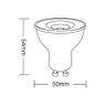 Lâmpada Led Taschibra TDL 35 Dicroica 4,9W Bivolt GU10 2700K Luz Amarela - 2