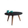 Mesa de Centro Berlim H01 Preto Clique Chique - 1
