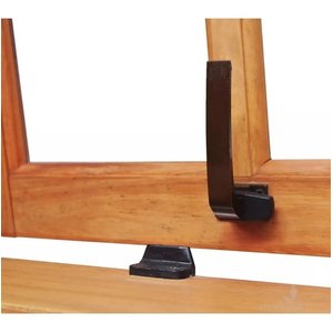 Fecho Para Janela De Madeira Alavanca Basculante 2 Pçs