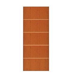 Folha de Porta de Madeira Curupixá Frisada Rv2 Semi-Sólida 210x72cm (Leia Detalhes Do Produto) - 1