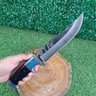 Faca Churrasco Profissional Luxo Super Afiada com Bainha - 4