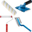 Ver imagem 1 de Pad para Pintura Acabamento Recorte + Pad 90° para Pintura Recorte Cantos + Suporte Garfo 23cm + Rol