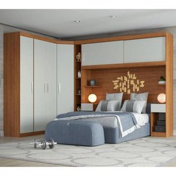 Guarda Roupa de Canto Modulado Casal Freijo Off White Batrol Freijo com Off White - 7 Guarda Roupa de Canto Modulado Casal Freijo Off White Batrol Freijo com Off White - 7