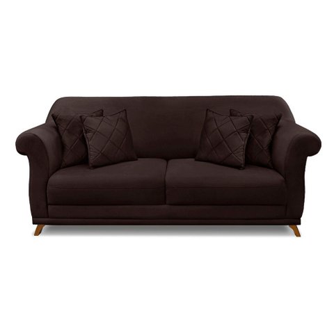 Sofá Amsterdam 2 Lugares 1,60 Suede - Lucadi Home