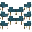 Ver imagem 1 de Kit 10 Poltronas Decorativas Mari para Sala Quarto