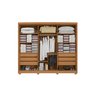 Guarda Roupa Casal Kappesberg 6 Portas 6 Gavetas Cb03n566 Cor Canela - 2