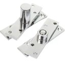 Ver imagem 1 de Dobradiça aço inox para porta pivotante até 150kg