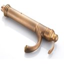 Ver imagem 6 de Torneira Pia Cuba Banheiro Lavabo Monocomando Bronze Retrô