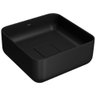 Cuba de Apoio Deca Quadrada Ébano Fosco 30cm - 1