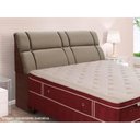 Ver imagem 6 de Painel de Cama Box Estofada King Imperador Suede Cinza/negro - Simbal