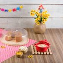 Ver imagem 5 de Molheira de Bambu Lyor Verona 50ml Bowl 6,5x3,5cm Mesa Posta Pote Petisco