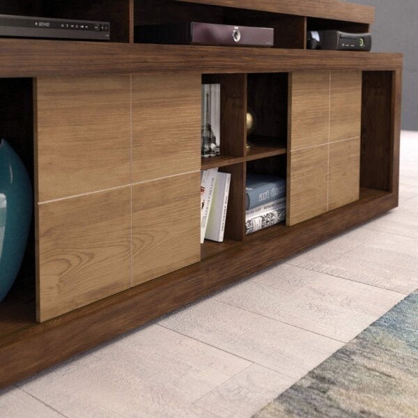 Rack para TV até 70 Polegadas Titan Caemmun | MadeiraMadeira