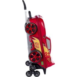 Mochila Infantil com Rodinha Cars Mcqueen - 3 Mochila Infantil com Rodinha Cars Mcqueen - 3