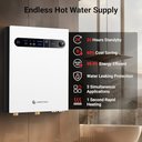 Ver imagem 2 de Amzchef Aquecedor de Água Instantâneo sem Tanque 27kw 240v com Display Led