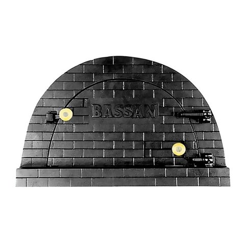 Porta Forno Ferro Fundido p/ Pizza Bassan 37x53,5cm