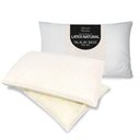 Ver imagem 1 de Travesseiro Talalay Basic - Latex Placa/flocos Perfil Baixo 40x60x13cm