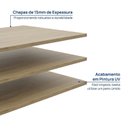 Ver imagem 3 de Kit 3 Prateleiras 70cm Frame Yescasa