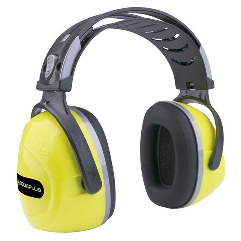 Abafador de Ruídos Concha Interlagos 29db Deltaplus Amarelo:amarelo