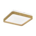 Ver imagem 1 de Plafon LED Duetto Quad. 28cm 18W Temp. de Cor Ajustável - Amadeirado