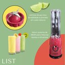 Ver imagem 4 de Mini Liquidificador Personal Blender 127v Vermelho- Labravia