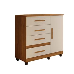 Cômoda New Florença Em MDP Benetil Móveis - 2 Cômoda New Florença Em MDP Benetil Móveis - 2