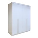 Ver imagem 2 de Guarda Roupa Casal 4 Portas e 4 Gavetas 100% MDF Versátil